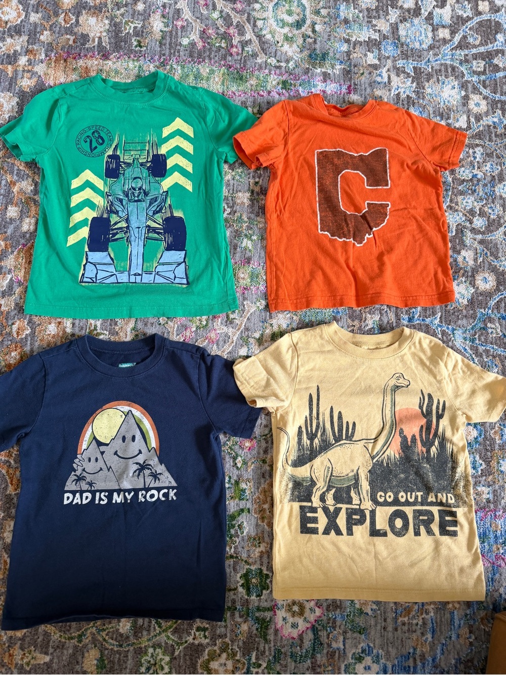 Set of Four Graphic Tee - Kids Shirt